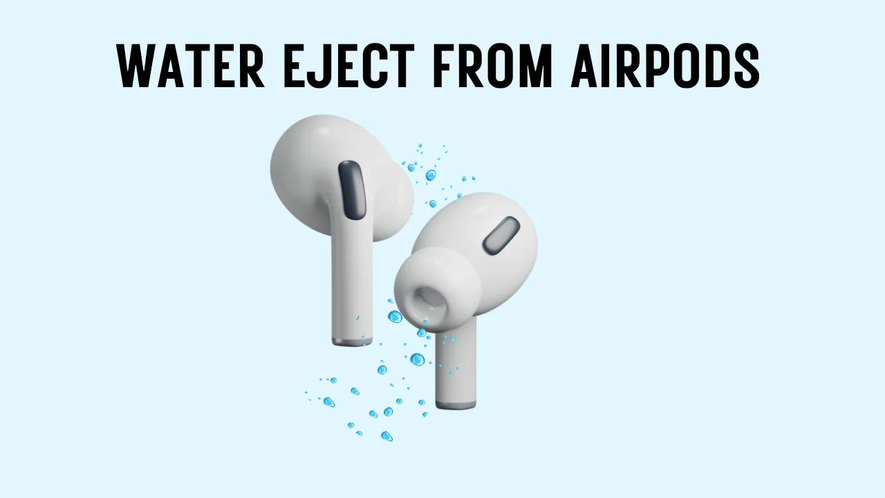 clean speaker and Water Eject from AirPods